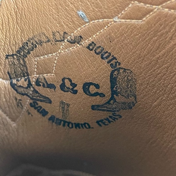 Brown Leather Heeled Boots - Picture 10 of 10